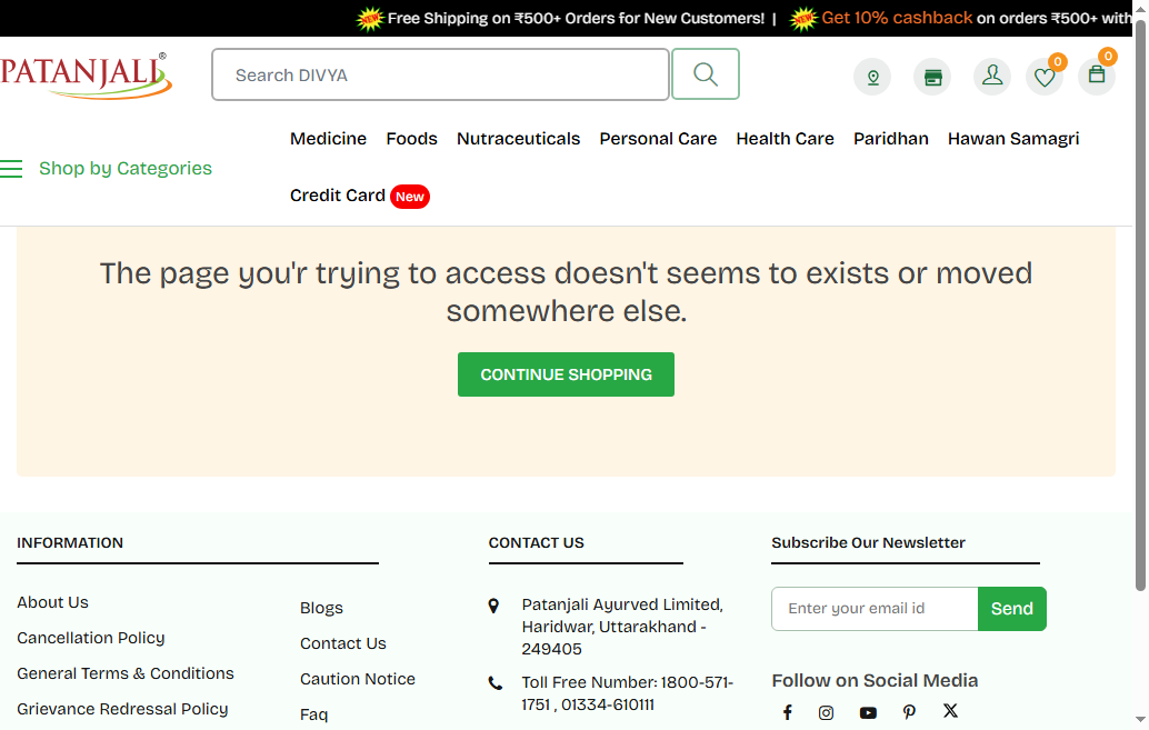 Zandu Care — 'Handpicked Suggestions' Related Products Carousel on PDP